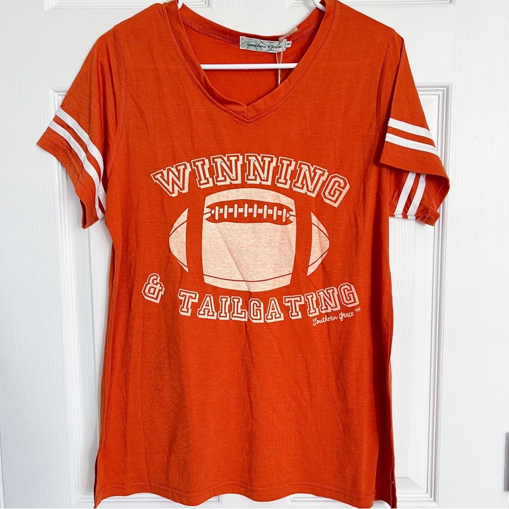 NWT Southern Grace Boutique | Winning & Tailgating  Football Top